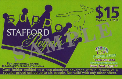 Free Drink Card